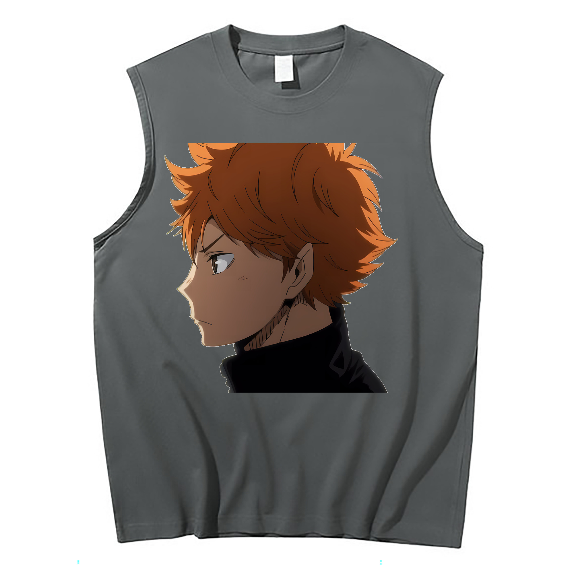 （画像用） ハイキュー!! Haikyu!! コットン100％タンクトップ（フロントプリント）